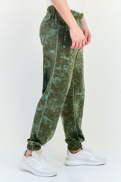 adidas Men Sportswear Fit Running Sweatpants, Olive