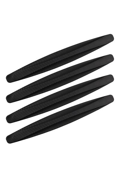 Choice 4Pcs Black 2/4Pcs Car Bumper Guard Strip Door Edge Anti-collision Protection Strips Sticker Guard Bo