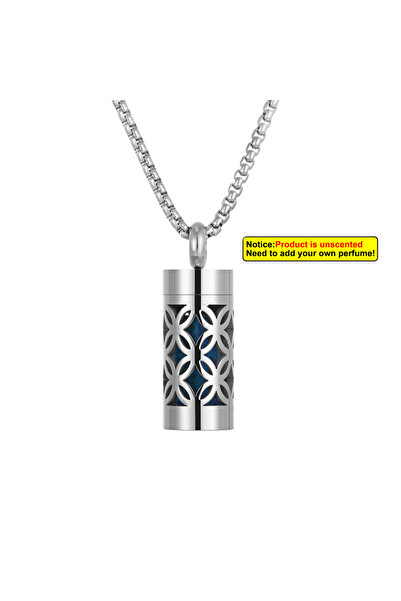 Choice XN064-4 قلادة عطرية جديدة من الفولاذ المقاوم للصدأ مجوفة بنمط أجنحة ال...