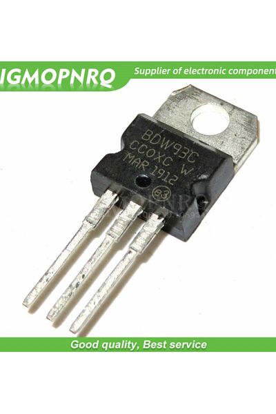 Choice 10pcs/lot BDW93C BDW93 TRANSISTOR NPN 100V 12A TO-220 New Original Free Shipping