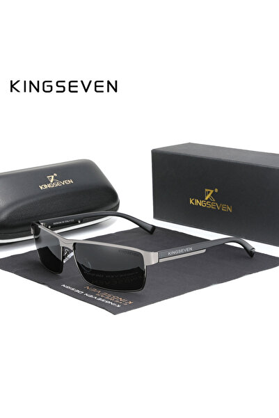 Choice نظارات شمسية مستقطبة أصلية رمادية اللون من KINGSEVEN 2024 جديدة للرجال...