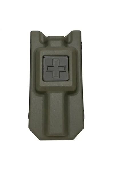 Choice Green Tactical EDC Tourniquet Holder Case Storage Box Quick Pull For IFAK MOLLE Combat First Aid
