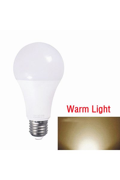 Choice 12W Warm Light VzzUoo LED E27 Light Control Sensor Light Bulb 12W 9W 7W AC85-265V Day Night Light Au