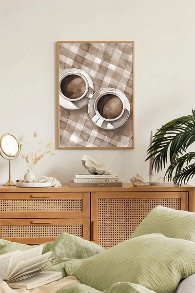 Dekorsiahome Masa dintr-o bucata din lemn pentru camera de zi, hol, bucatarie Tk0207