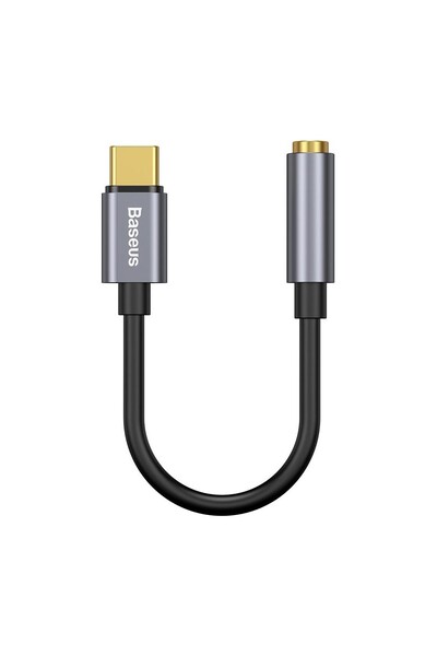 Baseus L54 USB C Aux Kulaklık Adaptörü USB C 3.5 Jack Ses Kablosu