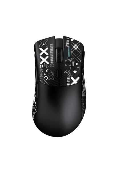 Choice Black R1 Wireless Gaming Mouse, 18000dpi,1000Hz, Tri-mode Connection, PAW3311,Macro Mouse