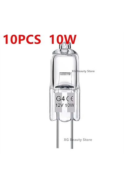 Choice G4 10PCS 10W 10/50/100PCS G4 12V 10W 20W LED Lamp Bulbs Eco Halogen Light Bulbs Capsule Inserted Bea
