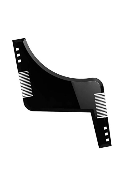 Choice قالب تشكيل اللحية باللون الأسود، مشط، أداة حلاقة، تشذيب متناسق، استنسل...