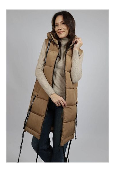 CHANGE OFF Vest - Brown