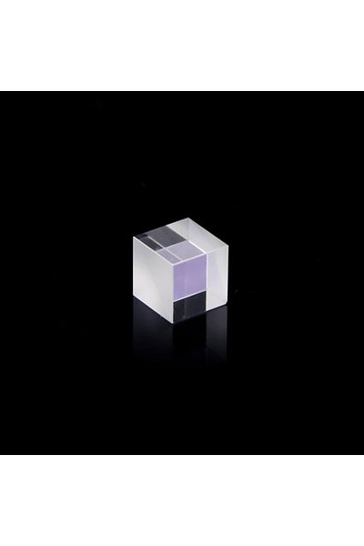 Choice 10*10*10mm Optical Glass Cube Beamsplitters Prism: Semi-Reflective and Semi-Transmissive Splittin...