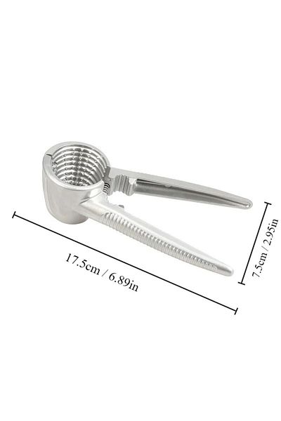 Choice 1pc 1pc Silvery Metal Multi Functional Walnut Clip Household Nut Shelling Tools Suitable for Walnuts