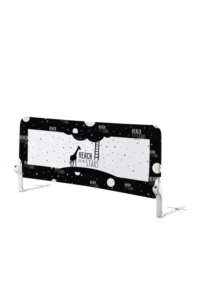 GUİMO Balustradă de pat pliabilă, Guimo, 150x65 cm, Reach to the Stars, Galaxy Decor, Negru