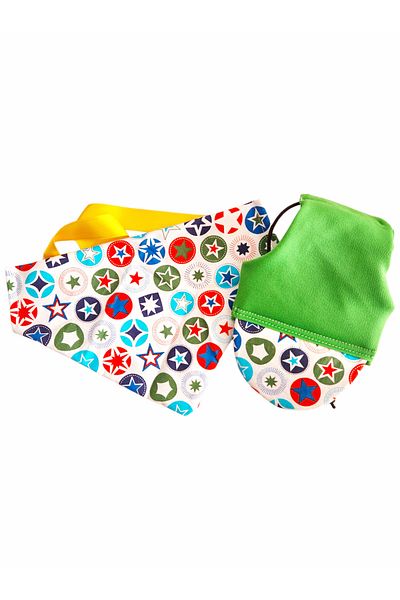 atelyu Cat Dog Clothes Hat Scarf Set