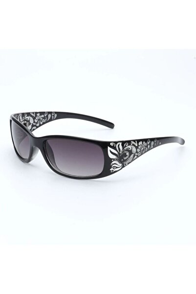 Choice GRAY Fashion New Y2K Ladies Pattern Relief Square Small Frame Sunglass...