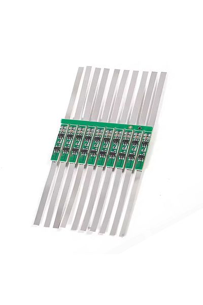Choice 10pcs 3A BMS PCM Battery Protection Board For 3.7V 18650 Li-ion Lithium Battery W/ Solder Be JB O...