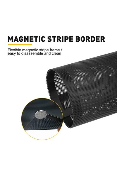 Choice 14x28cm 12*12cm/14*14cm Pc Chassis Cooling Dust Filter Magnetic Pvc Net Guard Fan Cover Dust Filter