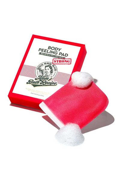 Body Mom's Bath Salicylic Acid No-Scrub Body Loofah - 1 sachet