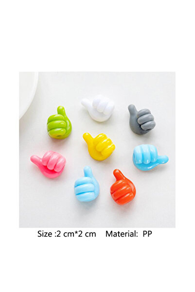 Choice عشوائيًا - 10 قطع منظم كابلات USB صغير من السيليكون، مشابك إدارة سطح ا...