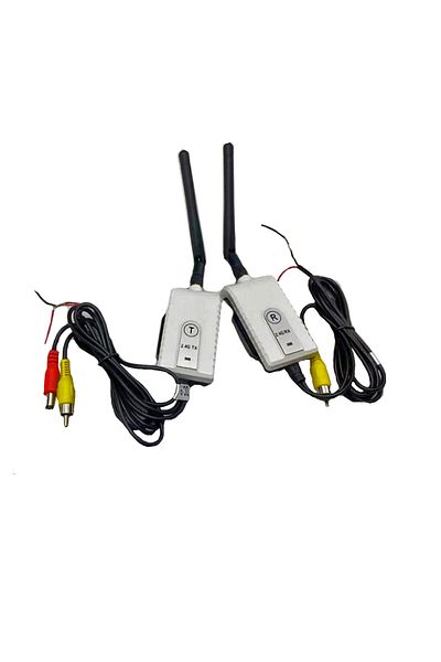17 ODEGREE Gold Parking 24V Mini Wireless Reversing Rear View Camera Backup AV Transmitter and Receiver For RV