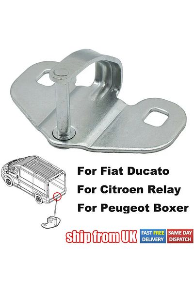 Choice Car Bottom Tailgate Hook Lower Rear Door Striker Catch Silver For Fiat Ducato Peugeot Boxer 13690...