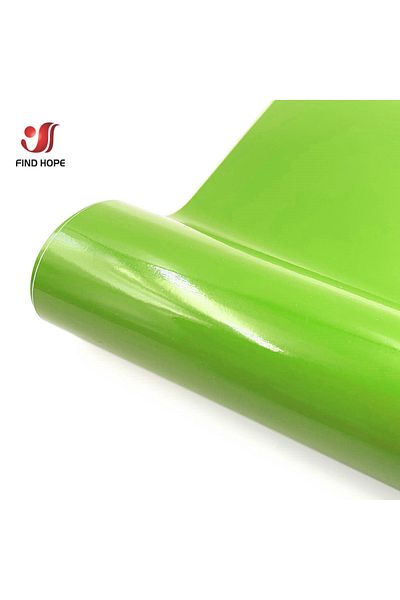 Choice 12in x39in(30x100cm) Light Green Glossy Self Adhesive Vinyl Premium Craft cut Film for Outdoor Decor