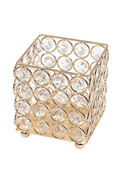 LUXORISE Βάση για πινέλα νυχιών Diamond Crystal, χρυσή