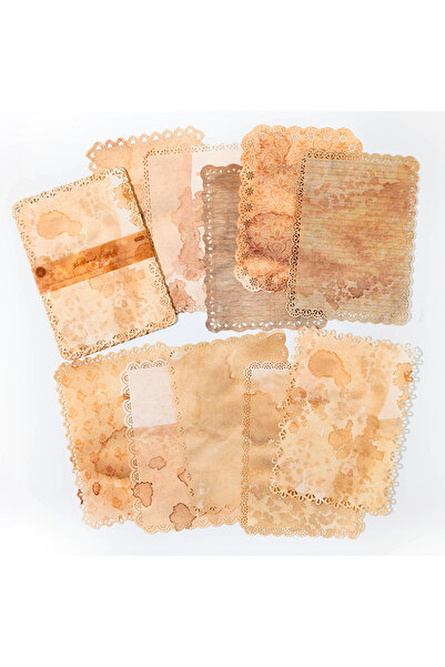 Choice 3 10 قطع/حزمة ورق الدانتيل المنقوش العتيق مواد سجل القصاصات DIY ألبوم ...