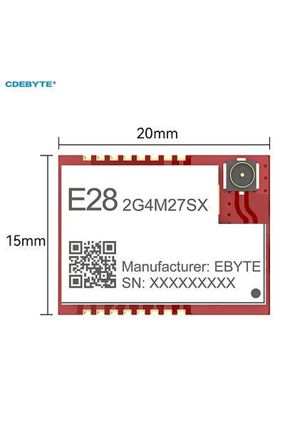 Choice Sx1280 Spi High-speed Lora Spread Spectrum Module 2.4ghz Cdebyte E28-2g4m27sx Secondary Developme...