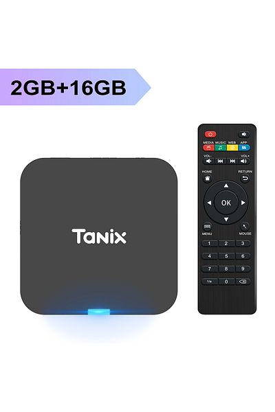 Choice 2G16G IR3l Remote HOT Android 10.0 MINI TV Box Tanix TX1 Allwinner H313 2.4G Wifi RAM 2GB 1GB ROM 1