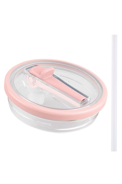 Choice Pink 40 Oz For Stanley Thermal Water Bottle Cover Coffee Cups Flip Straw Cap Replacement Spill Proof
