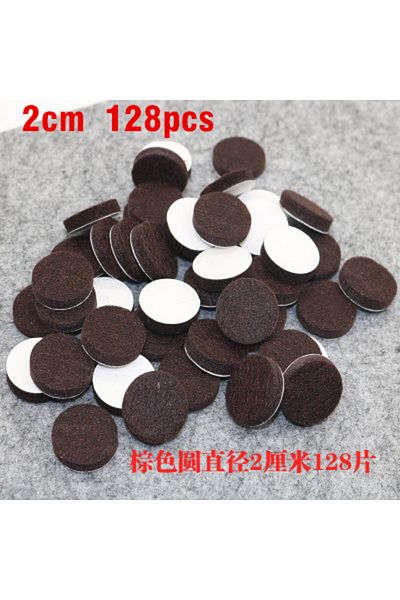 Choice S 32/160Pcs Thickened Felt Chair Leg Pads Round Square Floor Protector Self Adhesive Furniture Tabl.