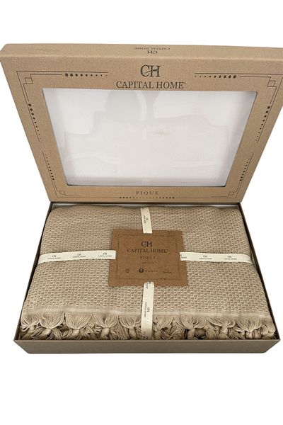Capital Home Double Pique 100% Cotton