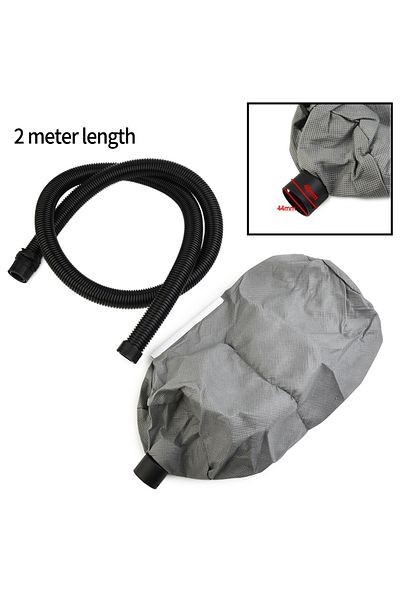 Choice Wall Grinder Vacuum Bag With 2M Vacuum Cleaner Hose Tube Dust-free Self-priming Sandpaper Machine...