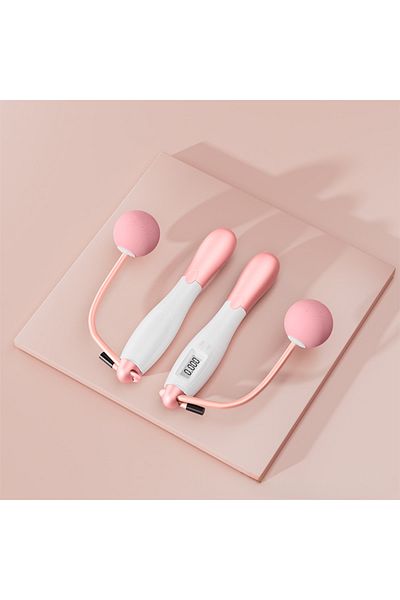 Choice powder Steel wire rope counting skipping rope cordless weight-bearing skipping rope weight loss fitn