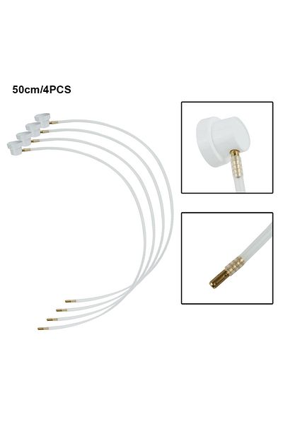 NIGHTKIST 4pcs 50cm Fluid Film Nozzle Extension Hose For Aerosol Cans Spray Air Conditioning Cleaning Agent...