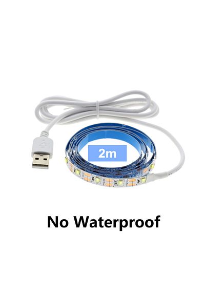 TRANYTON No Waterproof 2m UV LED Strip Light 5V DC 2835 0.5M 1M 2M Waterproof Purple Ribbon Ultraviolet USB