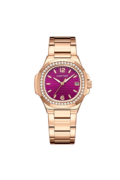 Choice ساعة نسائية أنيقة جديدة لعام 2025 باللون الأرجواني، علامة تجارية فاخرة...