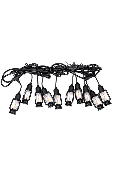 Naimeed Company Șir decorativ luminos cu energie solară, interconectabil, D61...