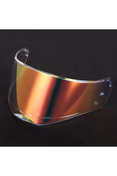 Choice عدسات خوذة Revo Red لـ LS2 FF390 Breaker ذات الوجه الكامل وواقي خوذة إضافي مع فتحات فيلم مضادة للضباب فقط