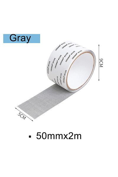 Choice Gray Window Screen Tape Anti-mosquito Screen Repair Subsidy Door Curtain Mosquito Net Hole Patch Rep
