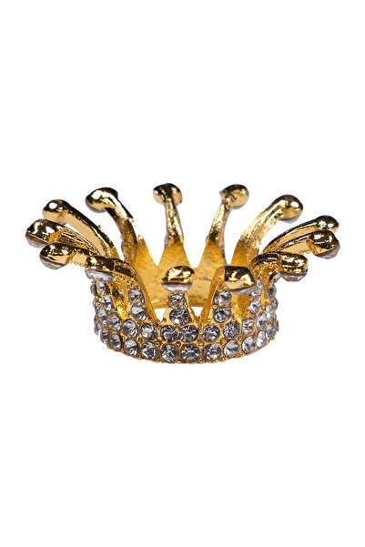 LUXORISE Nail Brush Holder, Gold VIP