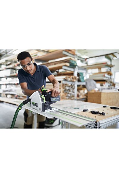 FESTOOL Tsc 55 Şarjlı + Klavuzlu Akulu Sunta Kesme Makinası 577371