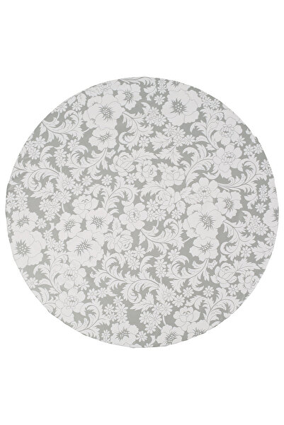 Choice 102 To 112cm B Round Tablecloth PVC Waterproof Oil-Proof Elastic Edged Party Wedding Table Cloth Hom