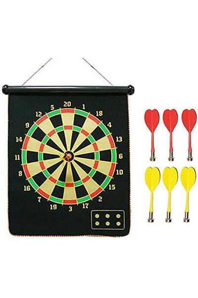 Other SUPER-K Dart Game Set with 6 Darts and Board