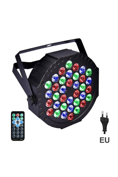 Choice قابس أوروبي، 36 مصباح LED مسطح للمسرح، إضاءة دي جي، ديسكو، حفلات، أعيا...