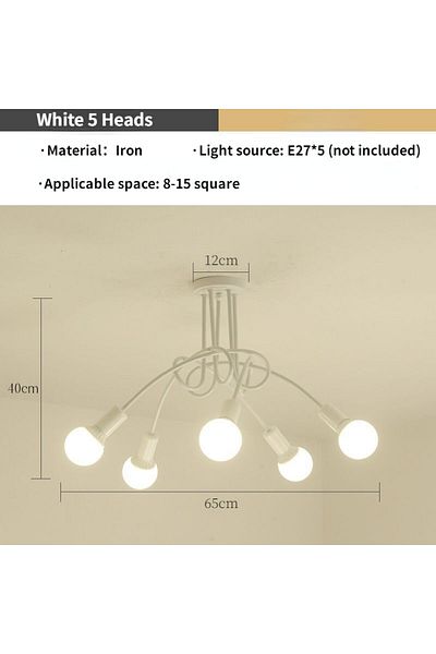 Choice Blue Modern Spider Lamp for Home Decoration, Simple Lighting, Roof Lamp for Bedroom, Dining Room and
