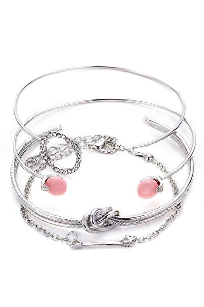 Choice 38 Bohemian Metal Chain Bracelet Set For Women Geometric Gold Color Th...