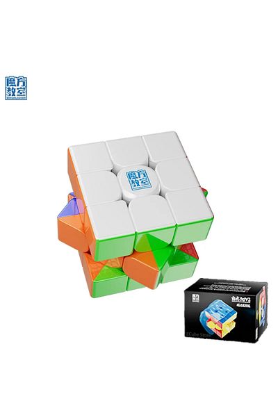 Choice 3M V2 UV [Picube] MoYu Meilong 3M V2 UV 3x3 Magic Stickerless 3 Layers Speed Magic Cube Professional