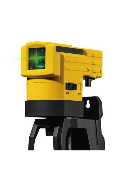 Stabila 19110 مستوى ليزر أخضر LAX 50 G، خط متقاطع، 30 مترًا