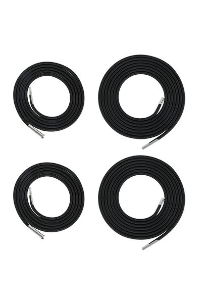 Choice black 4Pcs Elastic Bungee Rope Cord for Folding Chair Zero Gravity Chair Recliner Laces Replacement
